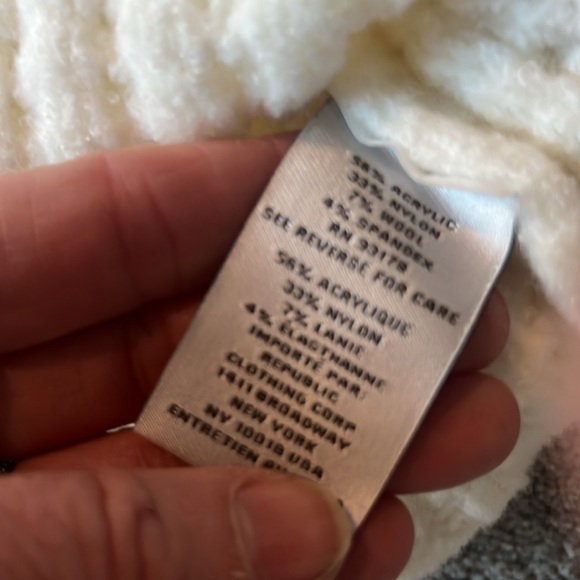 Jason Wu Cozy Ivory Chunky Shaker Turtleneck Sweater Size Small - Picture 7 of 10